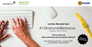 Lomba Menulis Esai #12KartunetBerkarya Berhadiah Smartphone